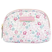 GREENGATE / Allyna white 半月型化妝包 S