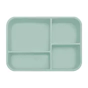 土耳其minikoioi-矽膠分隔餐盒- 抹茶綠