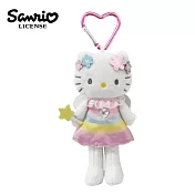 【日本正版授權】凱蒂貓 長腿系列 玩偶吊飾 吊飾 娃娃/絨毛玩偶 Hello Kitty - D款