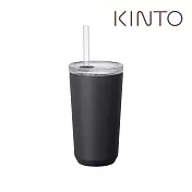 KINTO / TO GO TUMBLER 吸管隨行杯 480ml- 黑