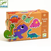 【Djeco智荷】紙拼圖/可愛恐龍