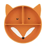 比利時 Trixie 動物造型矽膠防滑餐盤- 聰明狐狸