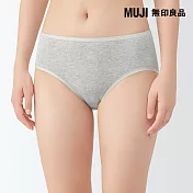 【MUJI 無印良品】女針織高腰內褲 M 灰色