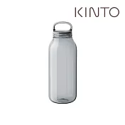 KINTO / WATER BOTTLE 輕水瓶 500ml- 煙燻灰 2.0
