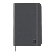 【Rhodia｜time】2026 Planner 手帳 A6_週曆橫排_象牙色_160頁_90g_硬皮_彈性束帶_ 鈦色