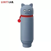 (送橡皮+貼紙)LIHIT LAB x 西村裕二 UG 工作室 限量筆袋 貓