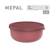 MEPAL / Lumina 圓形密封保鮮盒1.5L- 乾燥玫瑰