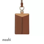 Flip ID/Badge Holder 單面旋轉證件套 焦糖棕