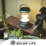 Coleman 充電式LED營燈300-紅/綠 CM-18363 18784.USB充電燈 復古鐵道燈 LED松果燈 氣氛帳篷燈 桌燈吊掛 綠/CM-18363