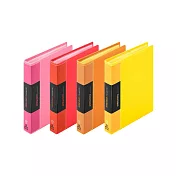 【KING JIM】迷你彩色資料簿 4色組合 暖陽