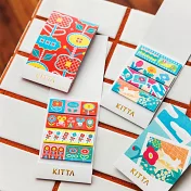【HITOTOKI】KITTA隨身攜帶和紙膠帶 限定款 花園