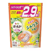 【P&G】4D洗衣球 補充包 橘色款-柑橘清香 32入