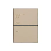 【日本HIGHTIDE】2026 方格週記事手帳B6 ‧ 韋爾特/米色