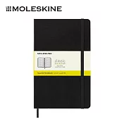 MOLESKINE 經典硬殼筆記本 -  L型/ 方格/ 黑