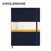 MOLESKINE 經典硬殼筆記本 - XL型/ 橫線/ 藍