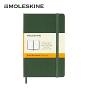 MOLESKINE 經典硬殼筆記本 -  口袋型/ 橫線/ 綠