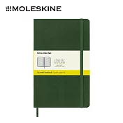 MOLESKINE 經典硬殼筆記本 - L型/ 方格/ 綠