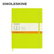 MOLESKINE 經典硬殼筆記本 - XL型/ 橫線/ 亮綠
