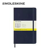MOLESKINE 經典軟皮筆記本 -  L型/ 方格/ 藍