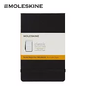 MOLESKINE 經典記者型硬殼筆記本 - 口袋型/ 橫線/ 黑