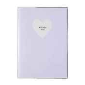 【日本Mark’s】2026 月記事手帳(附家計簿頁)B6 ‧ 愛心/紫色