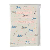 【日本Mark’s】2026 月記事收納手帳B6變型 ‧ 干支馬/象牙白