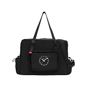 MONDAINE 瑞士國鐵 折疊式2用旅行收納包 -  黑色