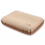 【BeOK】自動充氣旅行枕 露營旅遊午睡海綿枕