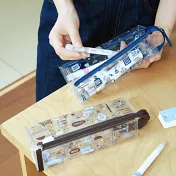 KOKUYO Eric聯名C2-R展開式筆袋- 棕