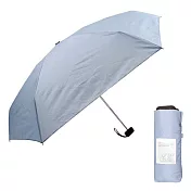 【日本Attain】Sorale 5段式 輕量口袋折傘 ‧ 薩克斯藍