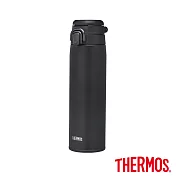 【THERMOS膳魔師】不鏽鋼可提式真空保溫瓶750ml(JOS-750-MTBK) 霧面黑