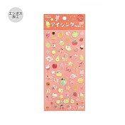 【日本BGM】Icing 壓紋PET貼紙 ‧ 彩色水果