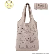 期間限量-3COINS vs. 寶可夢聯名款-大容量可肩背摺疊購物袋