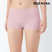 【MUJI 無印良品】女無痕平口內褲 S 淺粉