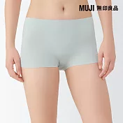 【MUJI 無印良品】女無痕平口內褲 S 淡綠