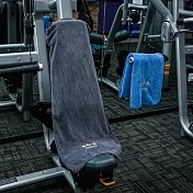 【ROAR】健身毛巾戶外運動瑜珈多功能速乾毛巾(多色可選) 40x95深灰