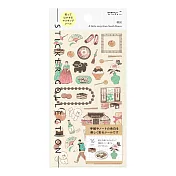 MIDORI 手帳專用貼紙-  韓國(首爾散步)