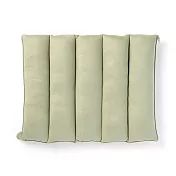【MUJI 無印良品】可拼接柔軟多用途靠枕 /煙燻綠