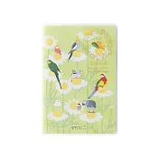 MIDORI POCKET DIARY 2026手帳迷你(月間)- 小鳥