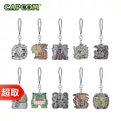Capcom《周邊》魔物獵人 荒野 魔物圖示金屬鑰匙圈(BOX-10入) ＊ CAPCOM 卡普空 ＊ 台灣代理版
