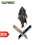 Capcom《周邊》魔物獵人 荒野 壓克力立牌 ＊ CAPCOM 卡普空 ＊ 台灣代理版 男獵人款