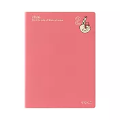 MIDORI POCKET DIARY 2026手帳(月間)A6- 歐吉桑