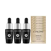 LANCOME 蘭蔻 超極限肌因賦活露(7mlX3)送永生玫瑰逆齡乳霜(1mlX6)-國際航空版