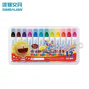 雄獅 BLW-12/B 奶油獅可水洗彩色筆,12色x2入組