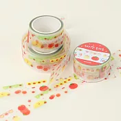 【韓國WANNATHIS】Kiss cut 貼紙膠帶 ‧ 櫻桃番茄