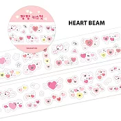 【韓國WANNATHIS】Kiss cut 貼紙膠帶 ‧ pang pang/愛心