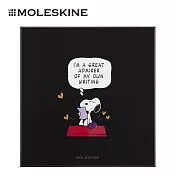MOLESKINE x BLACKWING 史努比聯名鉛筆禮盒/BLACKWING鉛筆4支+ L型橫線筆記本