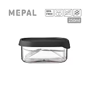 MEPAL / 水果密封保鮮盒250ml- 石墨黑