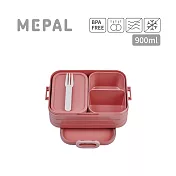 MEPAL / 分隔方形餐盒(M)- 乾燥玫瑰