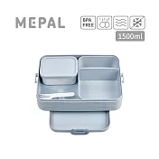 MEPAL / 分隔方形餐盒(L)- 藍